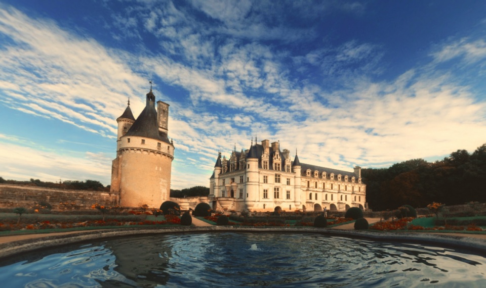 Castelo de Chenonceau - França [ Ver imagem original ]